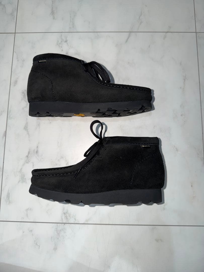 最終価格　クラークス　ゴアテックス　ビブラムソール　ワラビー　24.5cm