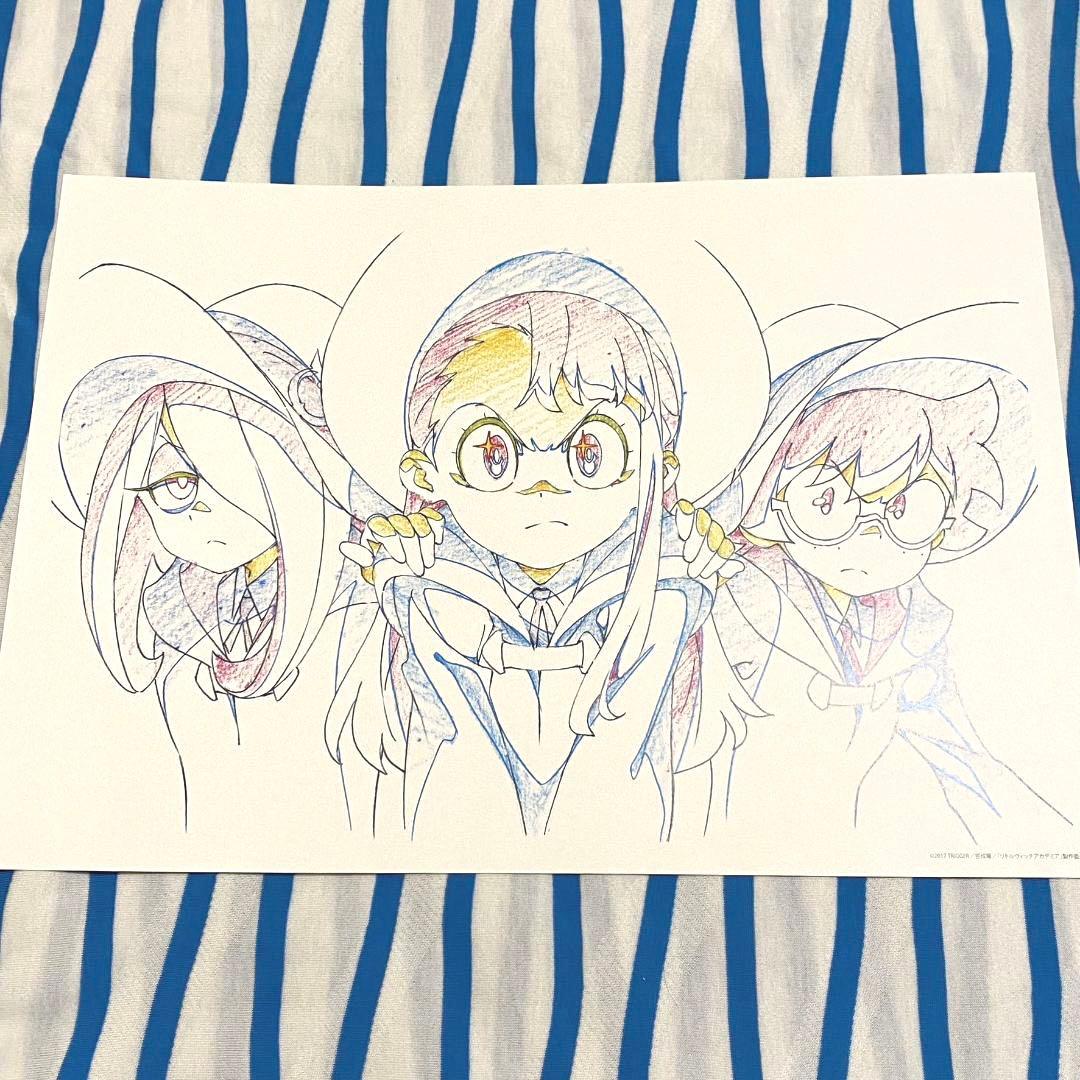 リトルウィッチ・アカデミア『複製原画 3枚セット』A - メルカリ