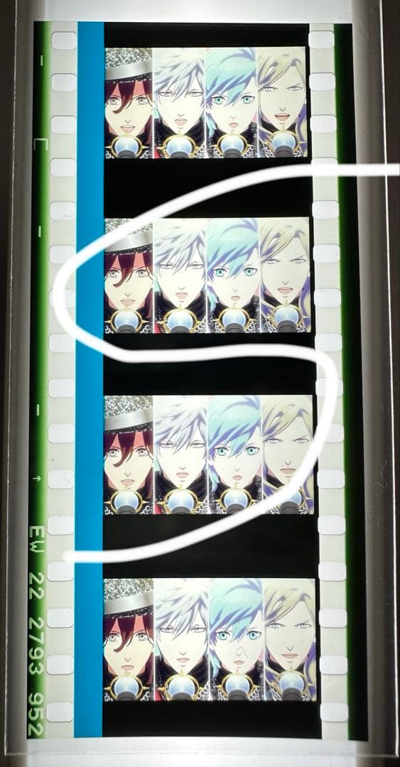 うたプリ タブナイ コマフィルム 嶺二 蘭丸 藍 カミュ 集合 分割