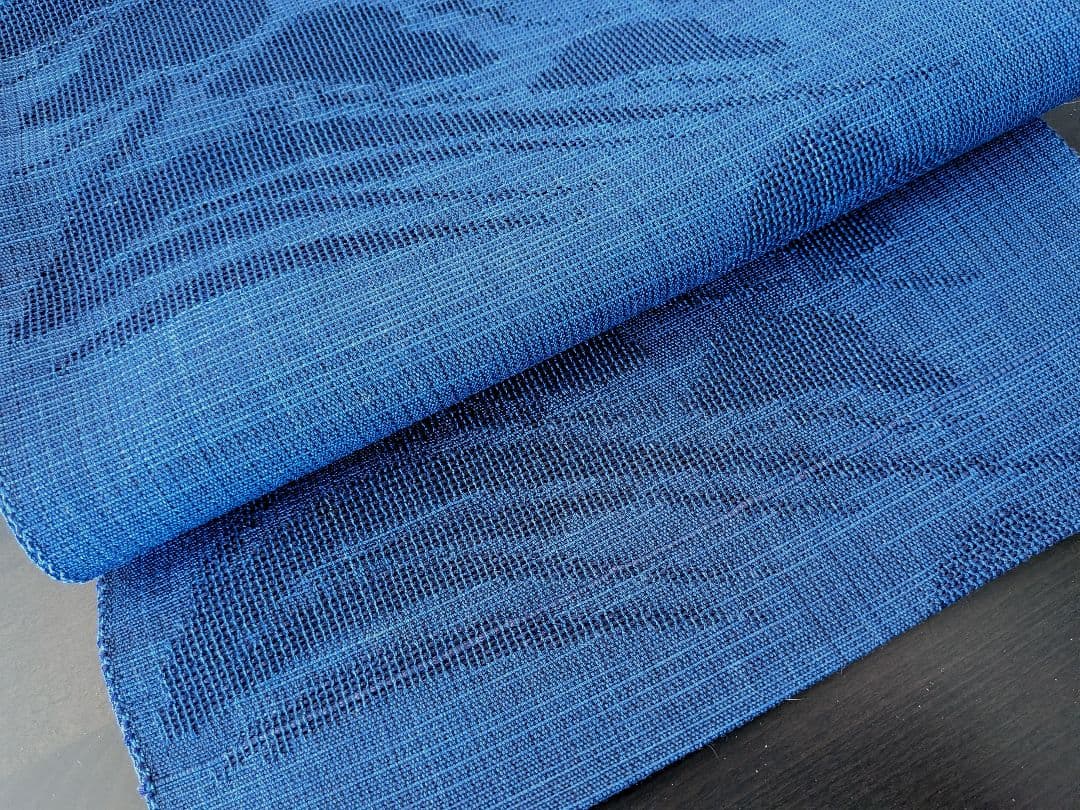 正絹 夏帯 松透かし織