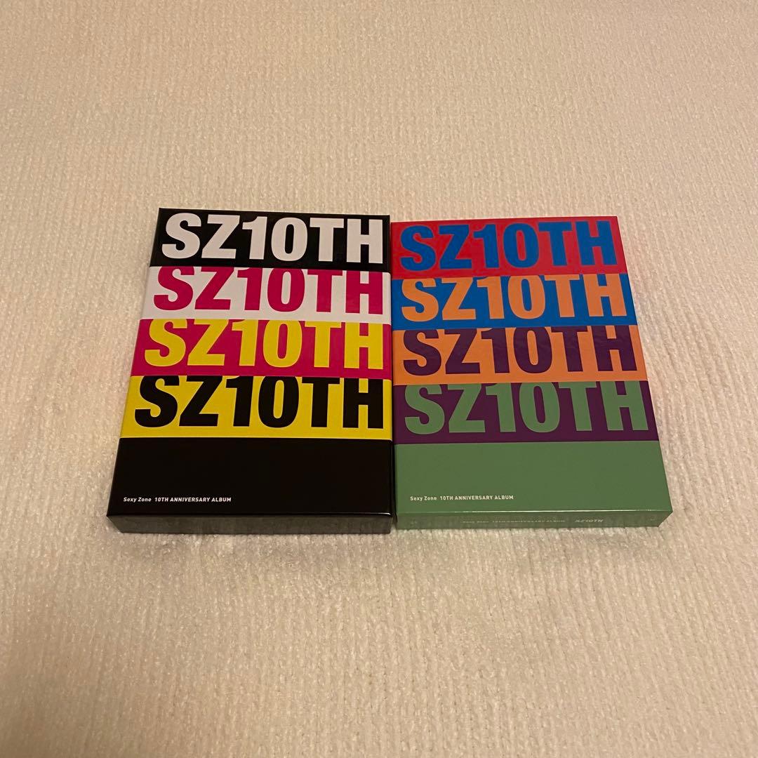 ぽん SZ10TH 初回限定盤A 初回限定盤B Sexy Zone 2点 SZ10TH [初回限定盤B][CD][+DVD][+ステッカー] - Sexy Zone
