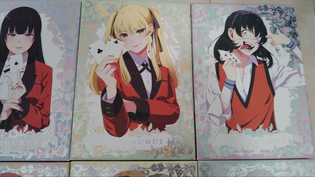 賭ケグルイ DVD 全巻セット 1期 【箱キズ・シミ汚れあり】