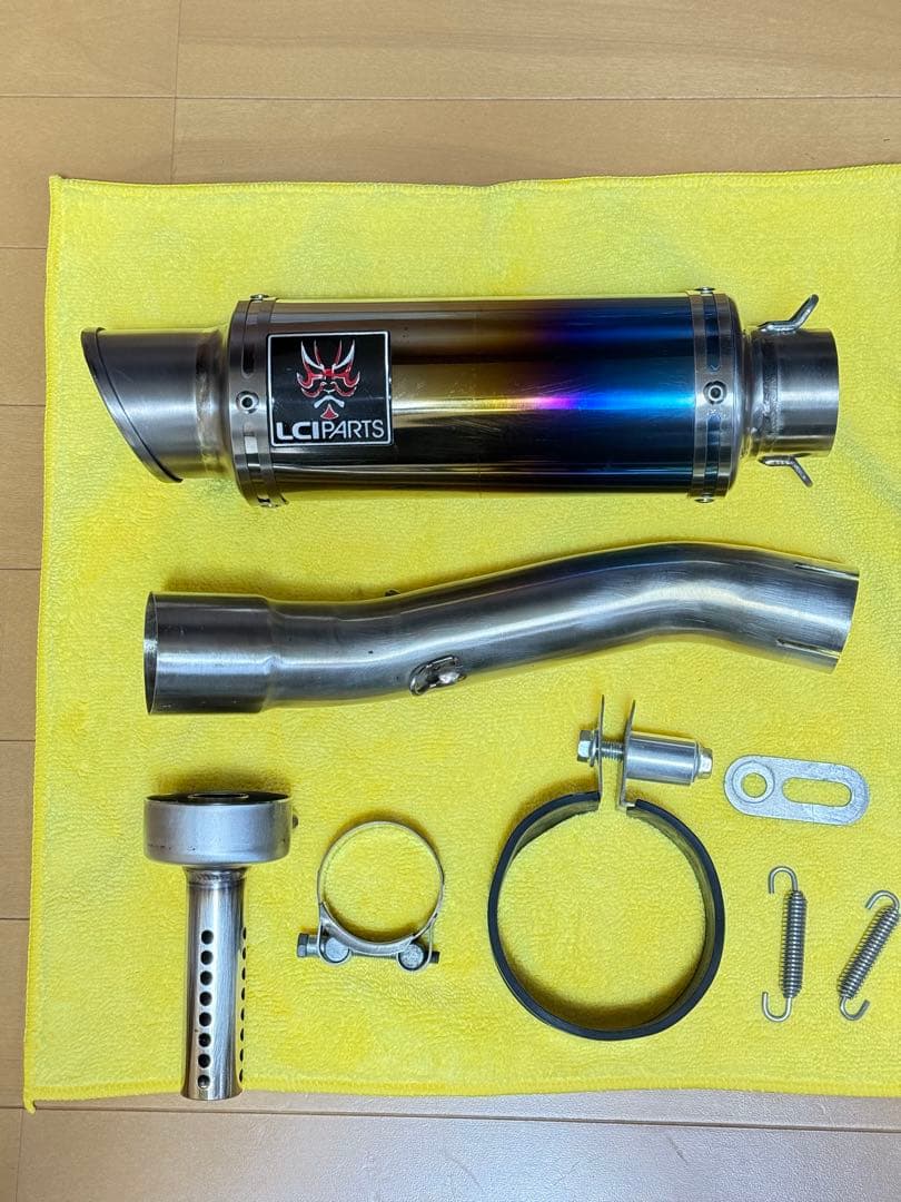 LCIショートチタンスリップオンマフラー CBR400R NC56 楽天市場】CBR400R（2BL-NC56） ラウンドタイプスリップオンマフラー