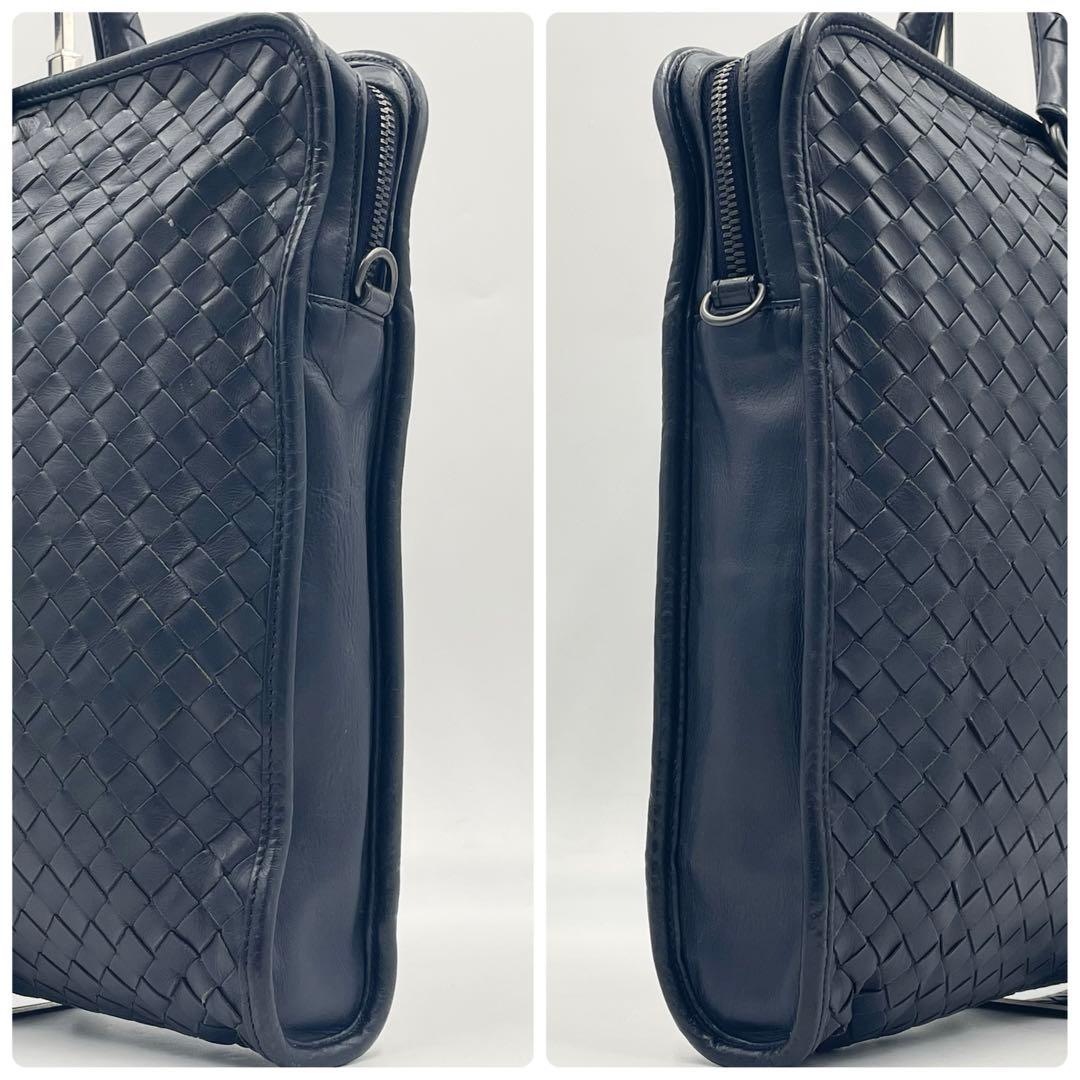 極美品】ボッテガ ヴェネタ イントレチャート 2way ブリーフケースA4可