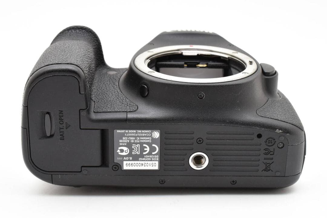 ■ 美品 ■ キャノン　Canon EOS 6D ボディ 《S数 15060回》