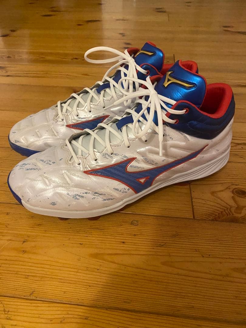 ミズノプロポイントスパイク クッションレボプロ MID TPU 28.5㎝ ミズノプロ】クッションレボプロ MID TPU(野球／ソフトボール