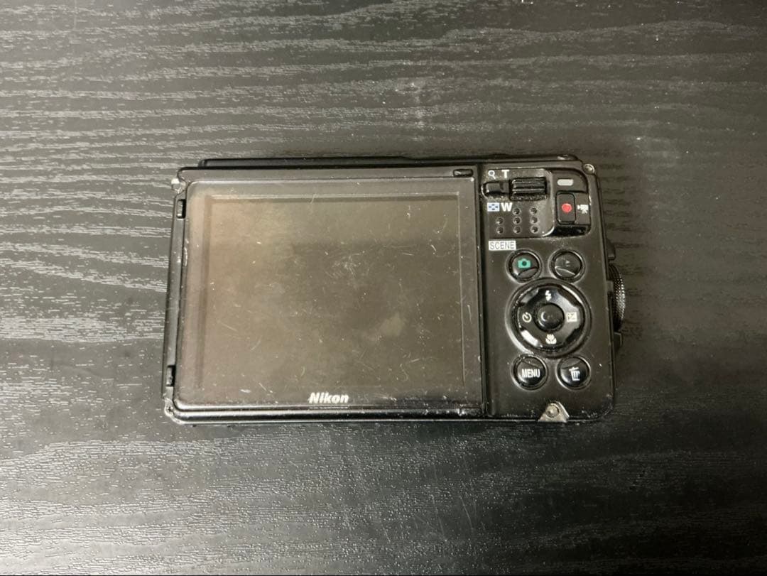 ジャンク品本体のみ】NikonCOOLPIXW300イエロー防水カメラ4K対応