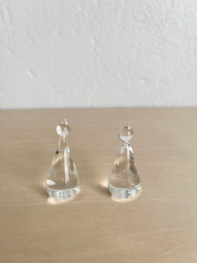 倉敷 木鯨舎 ガラス作家作品 ガラスのお雛様 雛人形 Glass studio