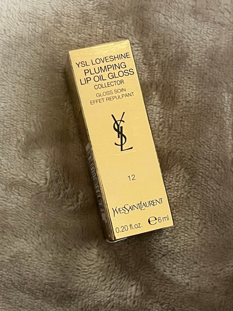 YSL2025ホリデー限定ラブシャイングロスプランパー12番