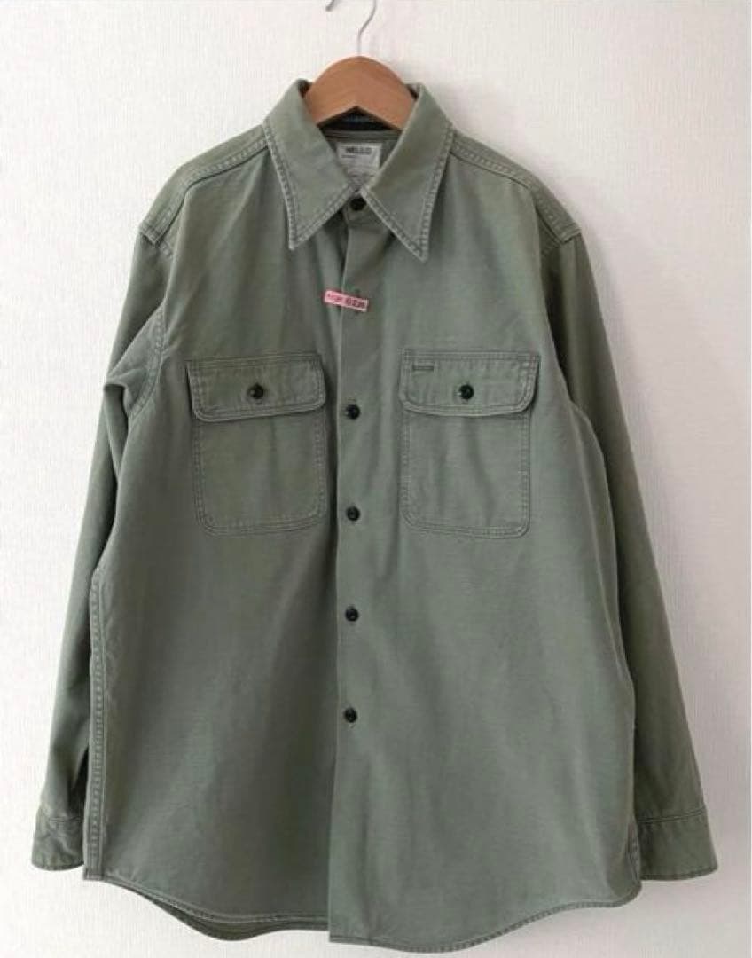 マディソンブルー カーキ ハンプトン バックサテンシャツ - メルカリ