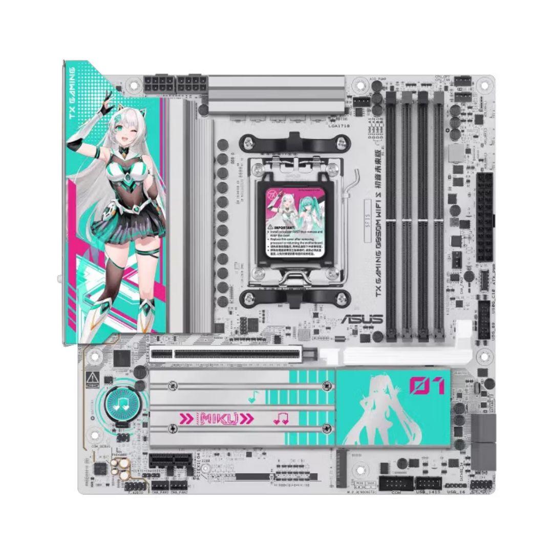 ASUS TX Gaming B850 初音ミクコラボマザーボード - メルカリ