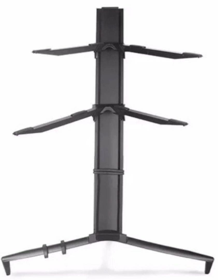 ⭐︎レア　二段階キーボードスタンド Amazon.co.jp: デュアルピアノキーボードスタンド 2段目付き - Z