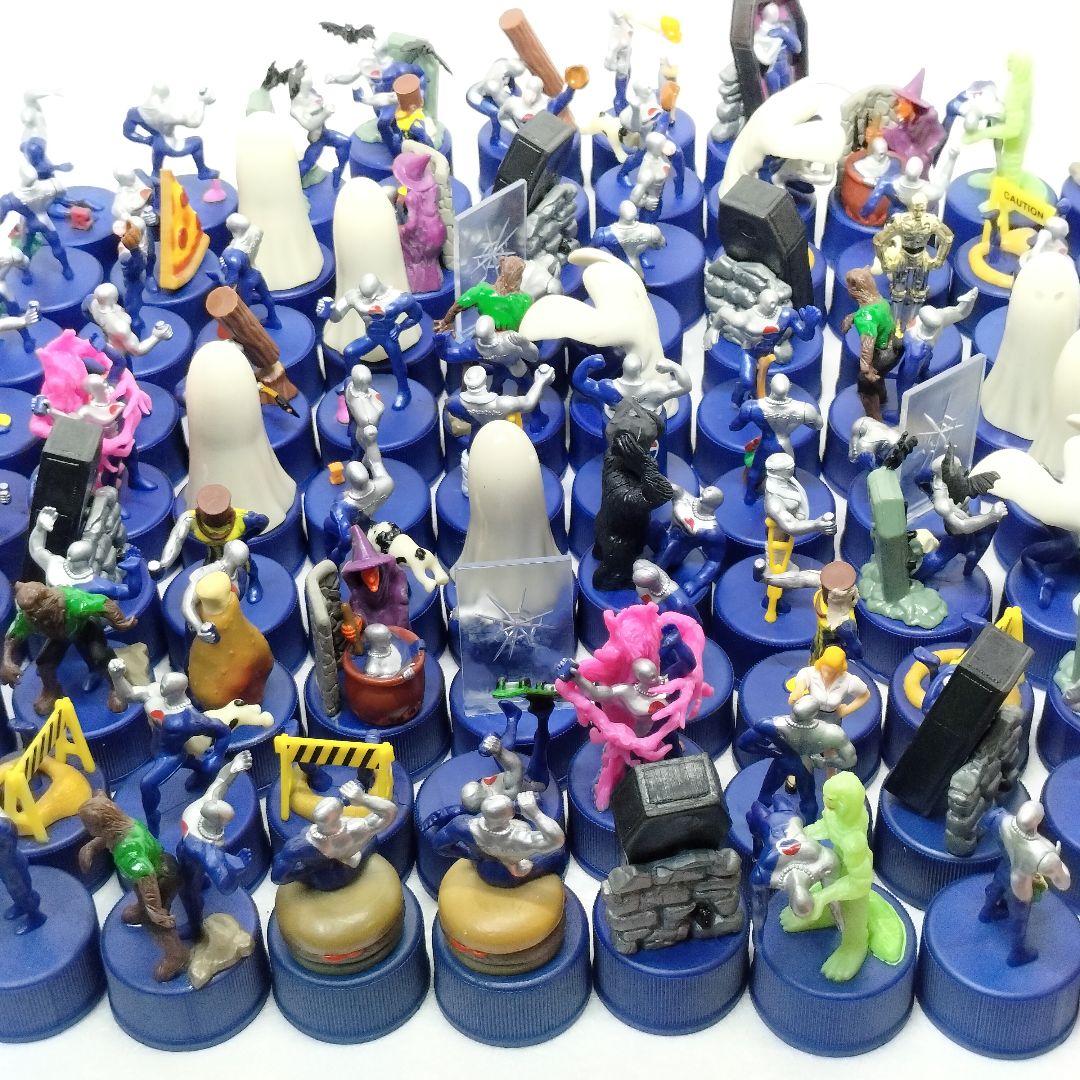 現状 ペプシマン ボトルキャップ フィギュア 大量まとめ売り 94個