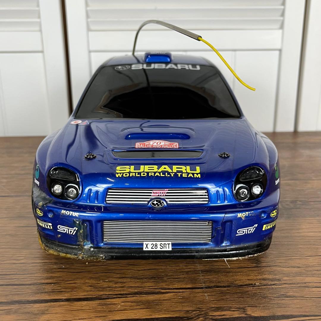 匿名発送】SUBARU WRX STi ラジコンカー 1/10 動作品 - メルカリ