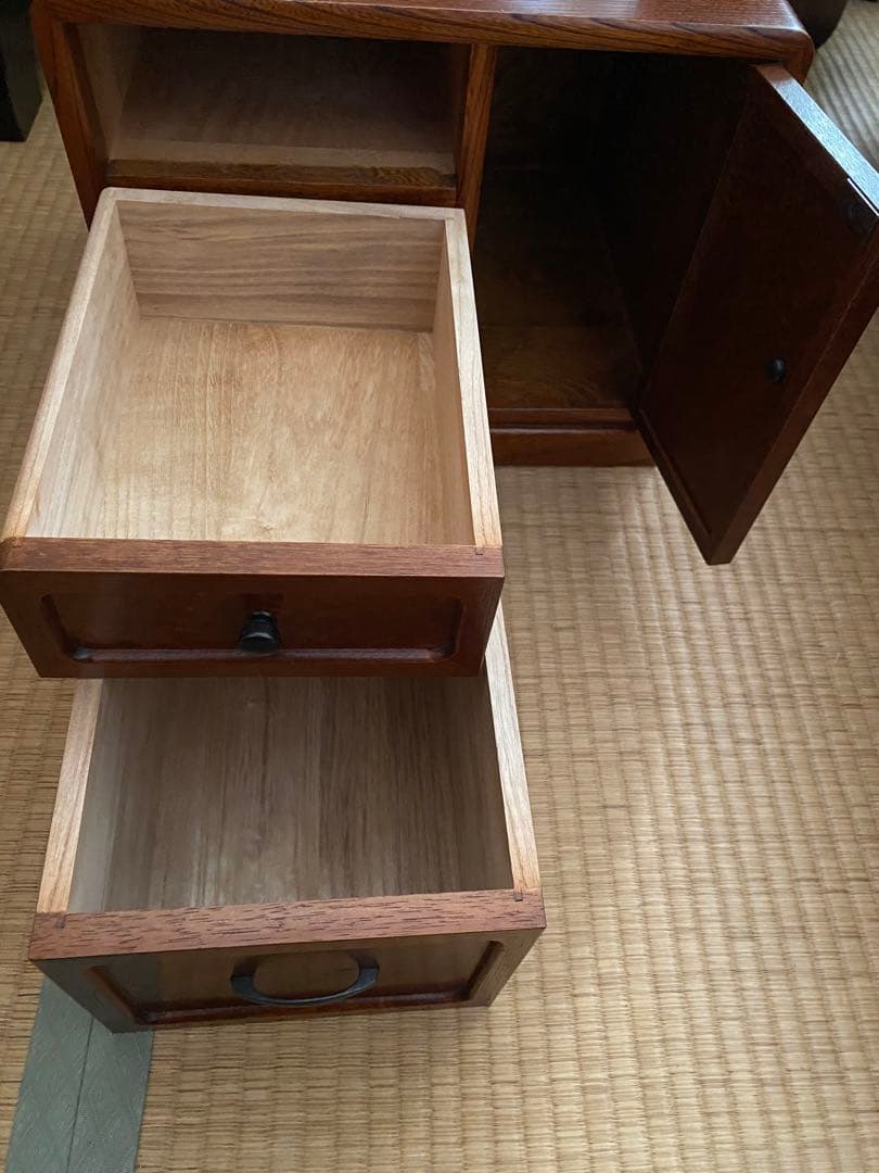 欅ケヤキ 姿鏡台