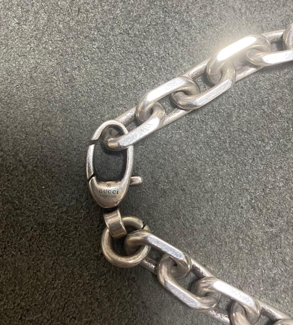 【星野源】GUCCI グッチ インターロッキングG チェーン ブレスレット