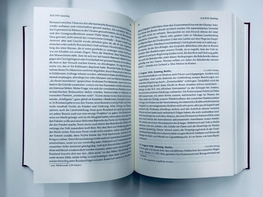 ハリー・グラフ・ケスラー《Das Tagebuch 1880–1937》全9巻