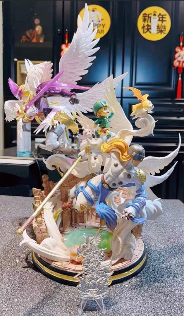 デジモンアドベン  樹脂フィギュア ガレージキット ホーリーエンジェモン GD Amazon.co.jp: デジモンアドベンチャー ホーリーエンジェモン 海外