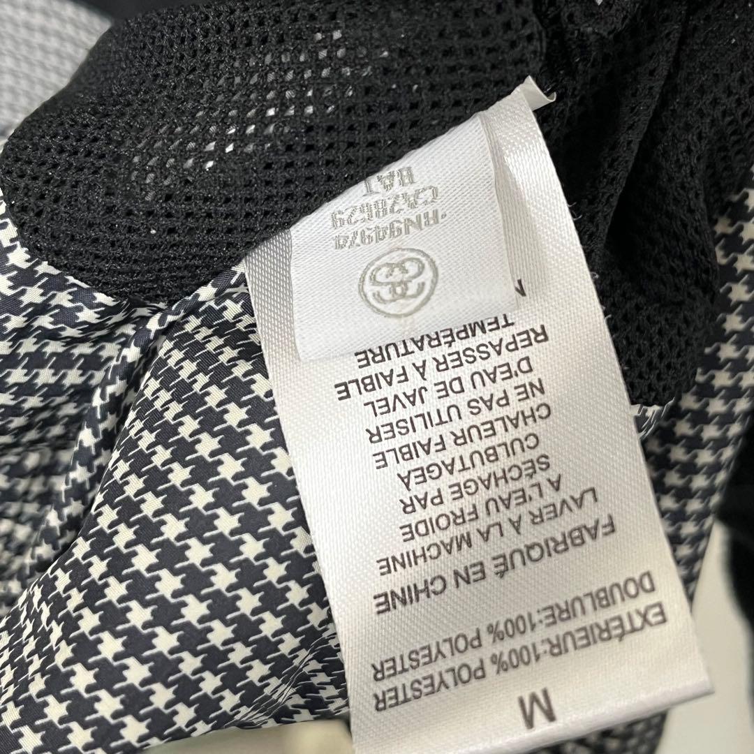 松 STUSSY チェック柄 ナイロンジャケット Mサイズ