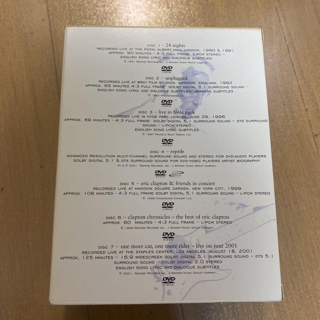 エリック・クラプトン/DVDコレクション〈初回生産限定・DVD6枚+DVD-A…