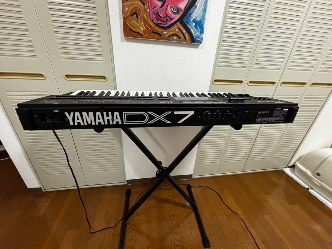 美品】Yamaha DX7 II-D 純正ケース・説明書・カートリッジ付 - メルカリ