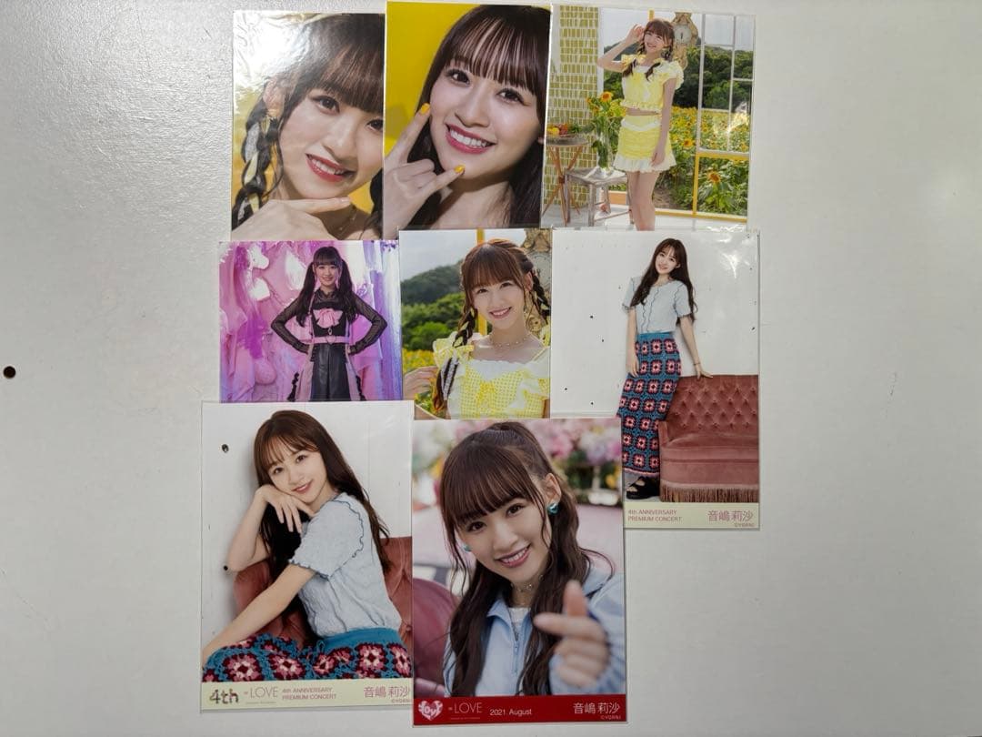 イコラブ 音嶋莉沙 生写真 5コンプ おまけ - メルカリ