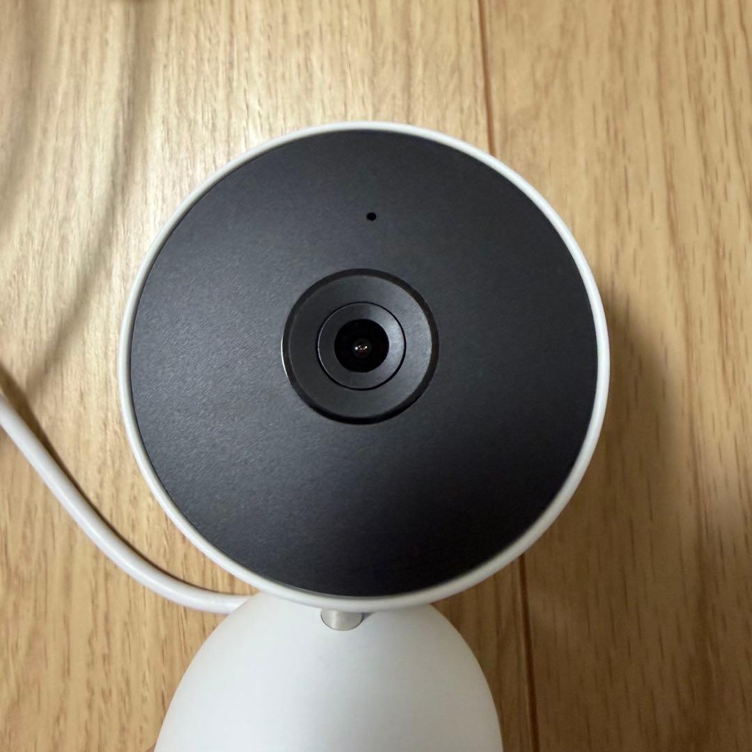 Google Nest Cam カメラ グーグル 屋内用 電源アダプター式 - メルカリ