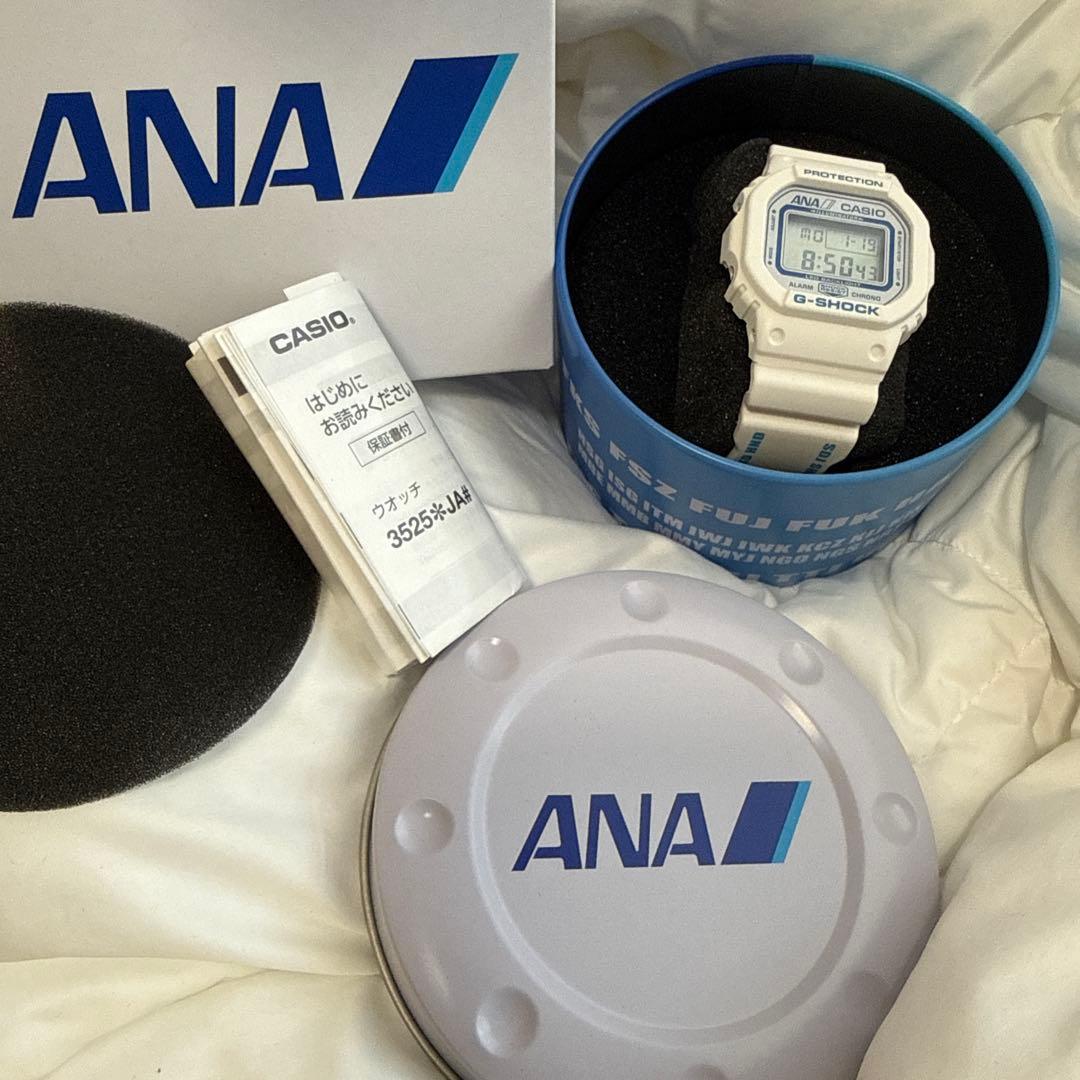 G-SHOCK×ANA、ブルーが映えるホワイトの限定モデル - Impress Watch G