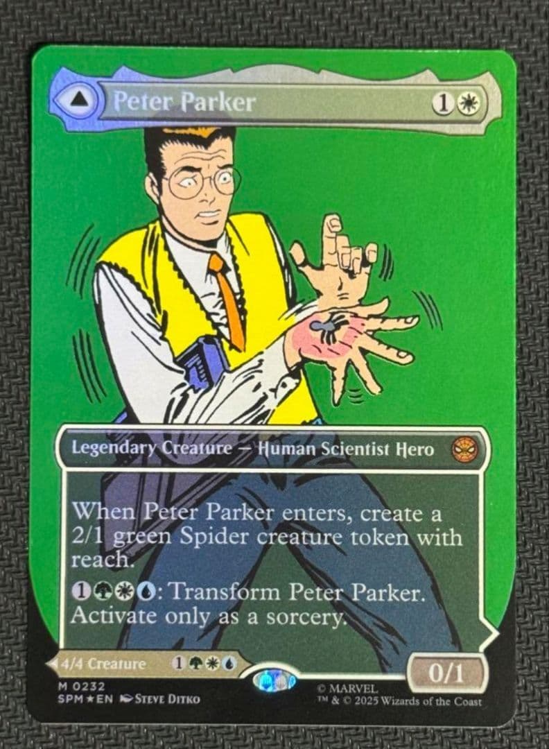 ピーター・パーカー アメイジング・スパイダーマン　クラシックコミック Foil ピーター・パーカー/アメイジング・スパイダーマン クラシックコミック