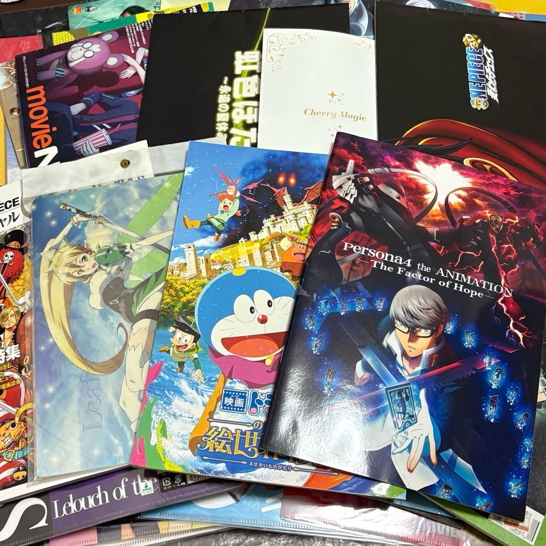 映画パンフレット グッズ 等 まとめ アニメ系 一部未開封あり 約90点