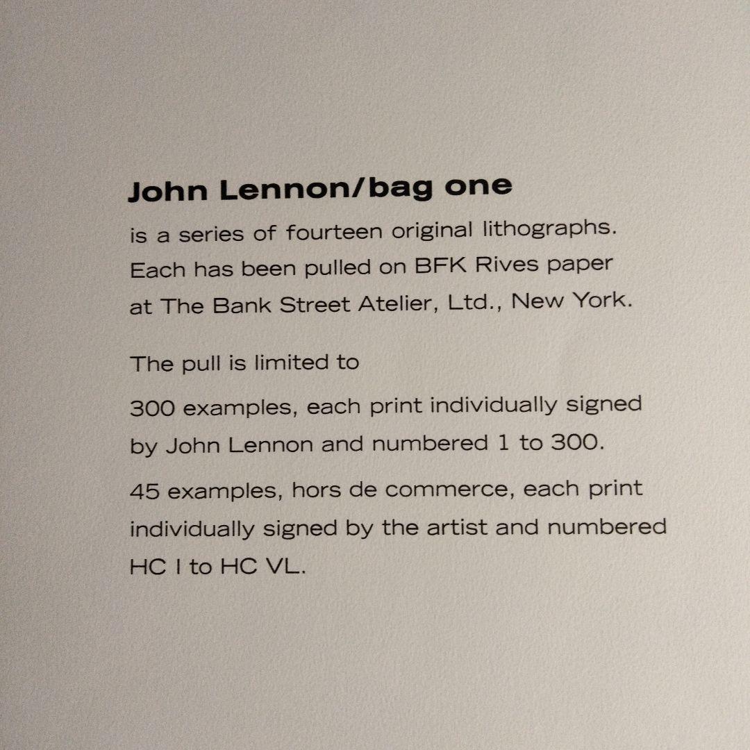 ジョン・レノンバックワンエキシビション1983のプロモーション用