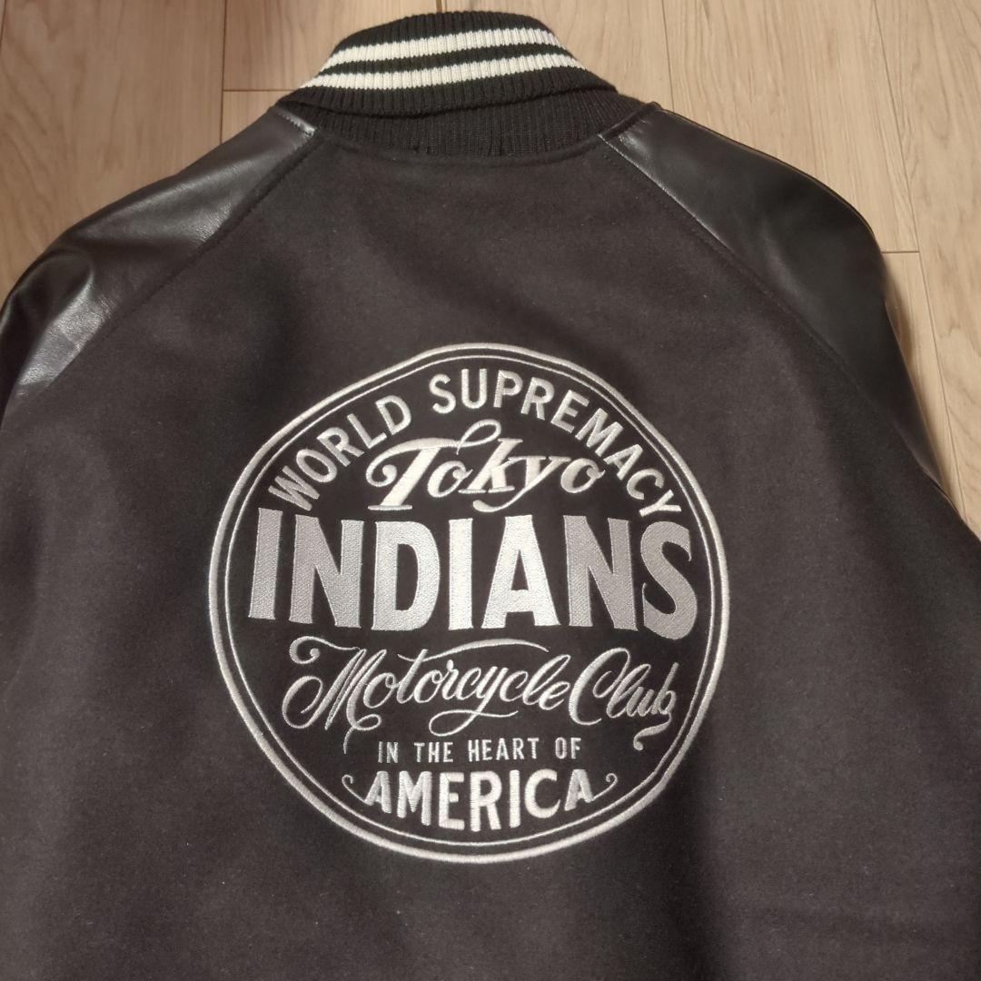 Tokyo Indians MC Varsity Jacket 黒 XL - メルカリ