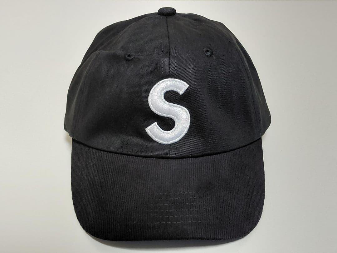 【極美品】 Supreme　S Logo　6-Panel　\"Black\"