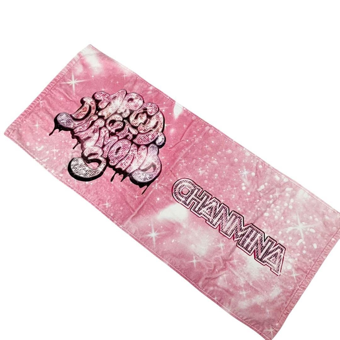 美品 ちゃんみな ライブ フェイスタオル タオル AREA OF DIAMOND