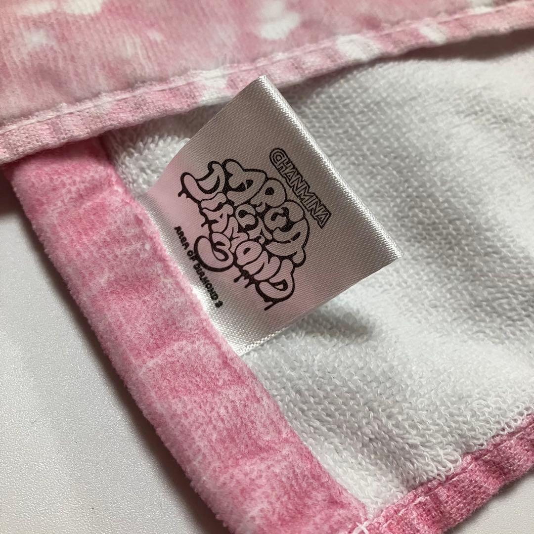 美品 ちゃんみな ライブ フェイスタオル タオル AREA OF DIAMOND