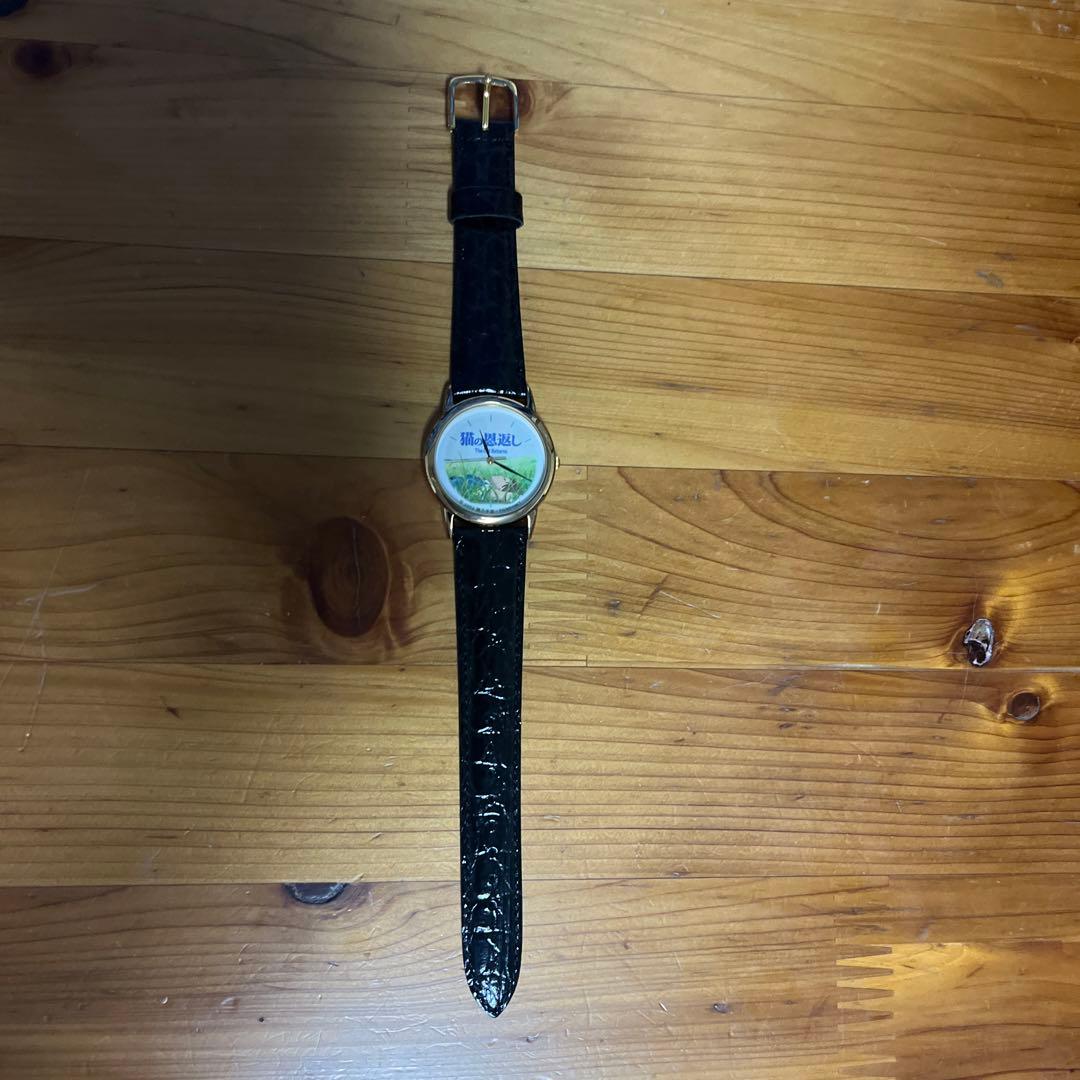 スタジオジブリ猫の恩返し腕時計 - メルカリ