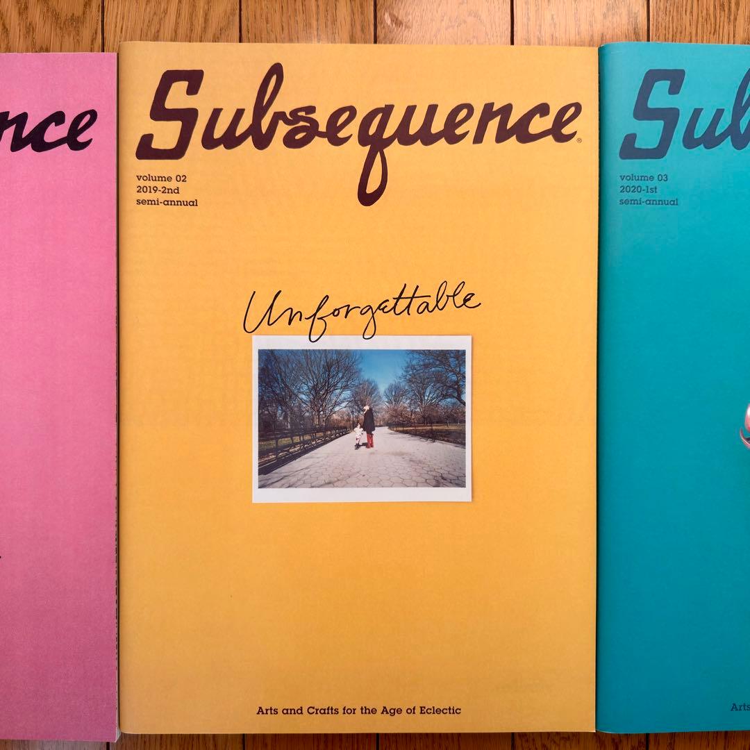 【絶盤】Subsequence Magazine Vol.1.2.3