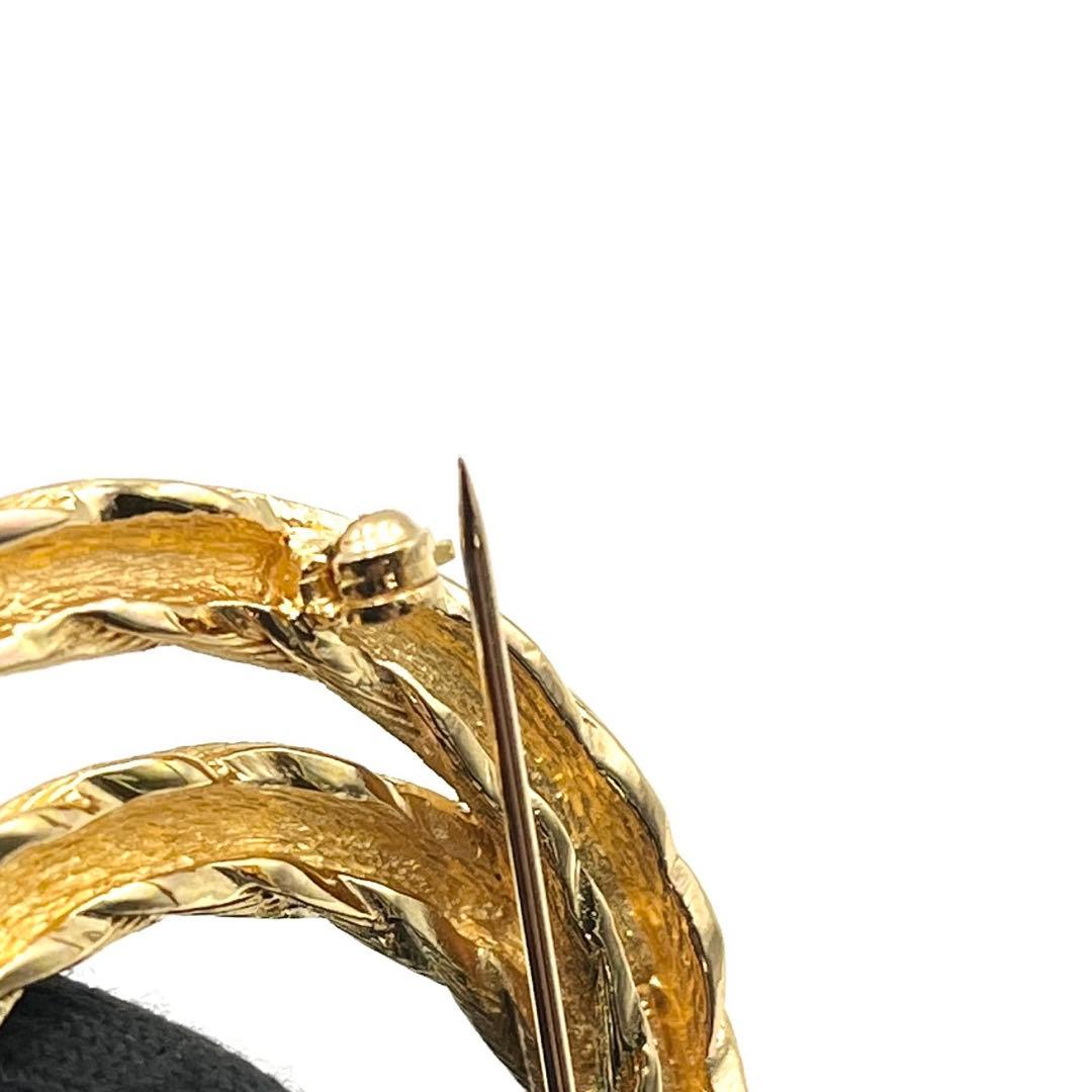 希少✨ ディオール Dior ピン ブローチ パール ゴールド系 箱付 - メルカリ