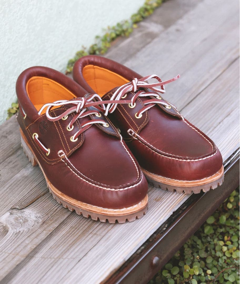 Timberland バーガンディ 3eye 26.5cm