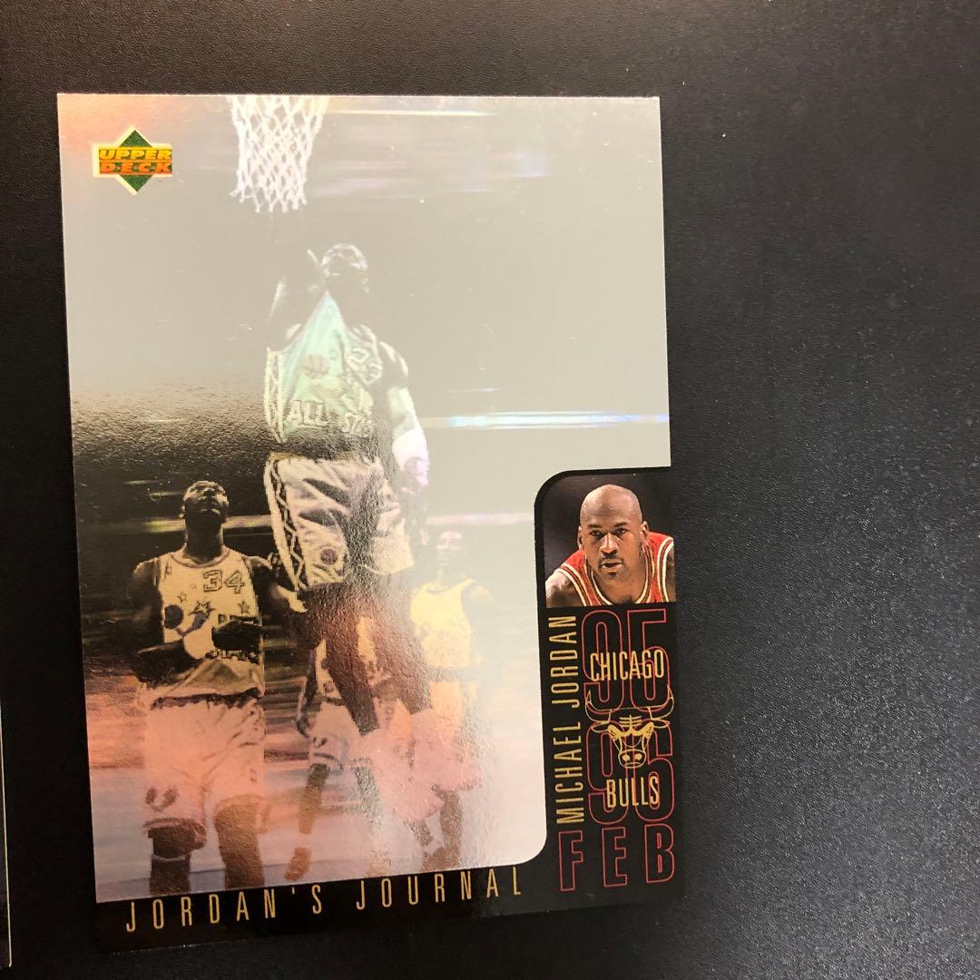 NBAカード マイケル ジョーダン JORDAN ホログラム UPPERDECK - メルカリ