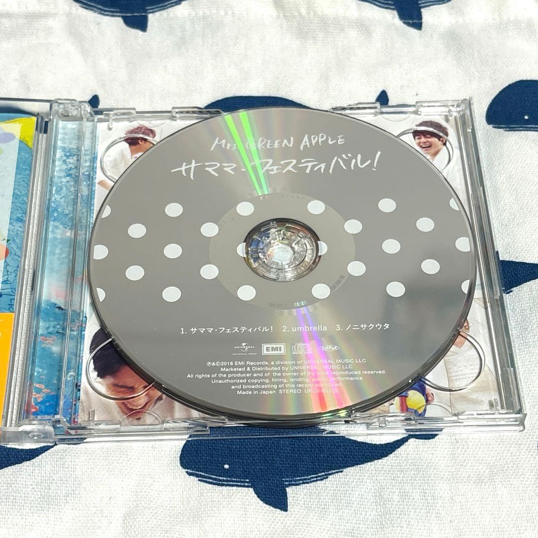 初回限定盤】 Mrs.GREEN APPLE サママ・フェスティバル - メルカリ
