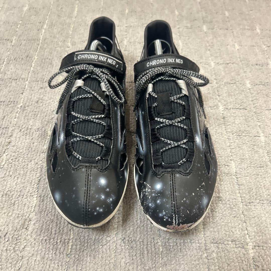 27.5cm CHRONO INX NEO スパイクシューズ ブラック