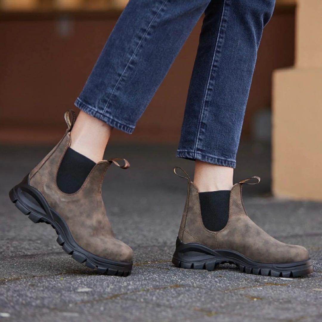BLUNDSTONE/RUSTIC BROWN サイドゴアブーツ 2239 - メルカリ