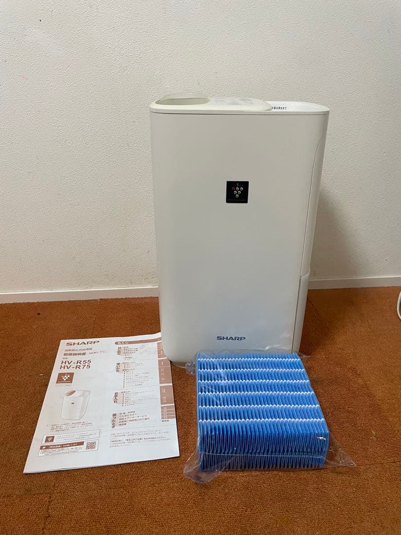 chai SHARP 2023年製 フィルター未使用付き加湿器 置き型 SHARP（シャープ） 2801380021+2802140126+FZ-AX80MF+2023730002×2