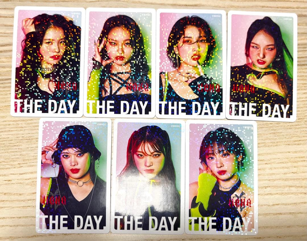 HANA】ボディメンテ/タブレット/ホログラム トレカ/7枚コンプセット