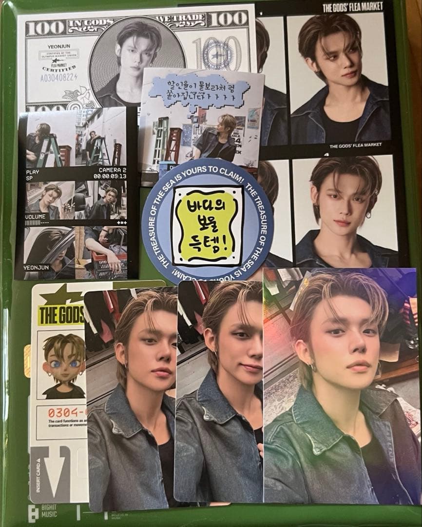 TXT ヨンジュン トレカ デコキット 2026 GB特典 weverse - メルカリ