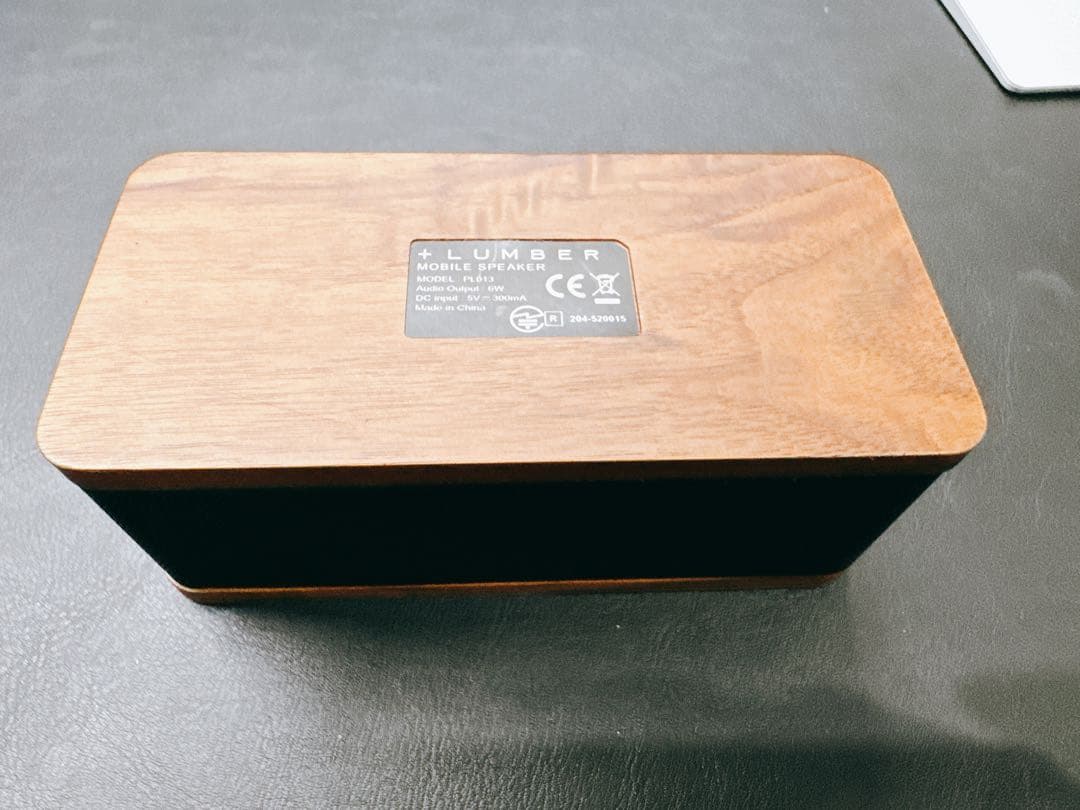 Hacoa ポータブルスピーカー ウォルナット - メルカリ