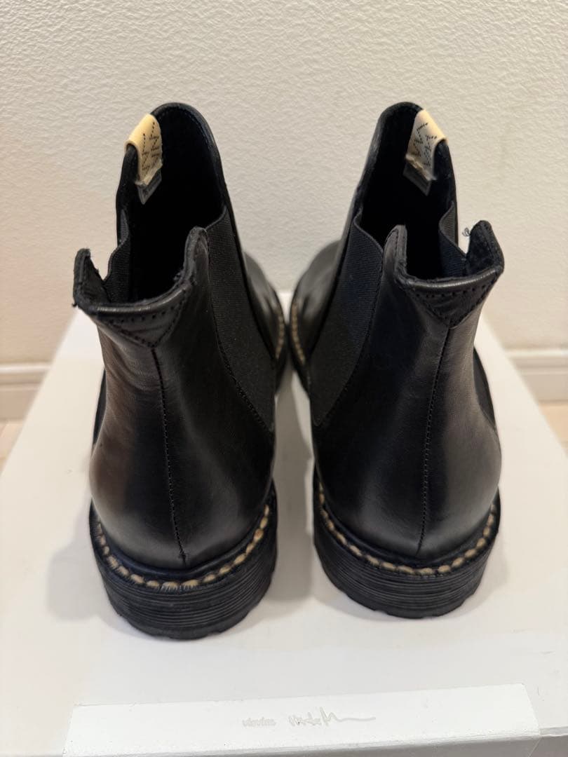 新品未使用visvim GORNERGRAT MID-FOLK BLACK 9 - メルカリ