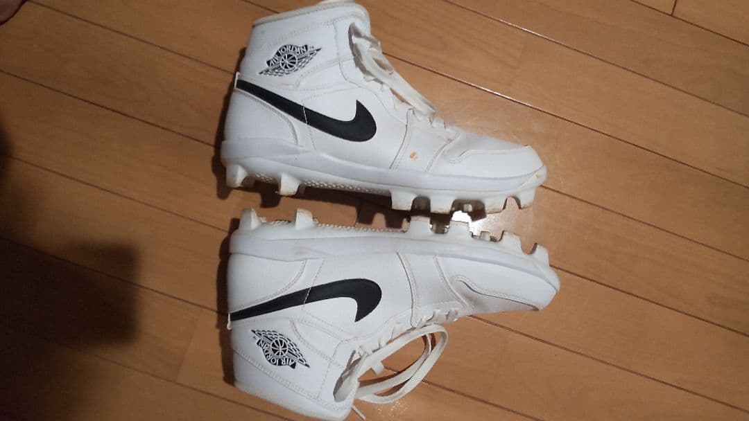 ナイキ ジョーダン スパイク 野球 27 ホワイト