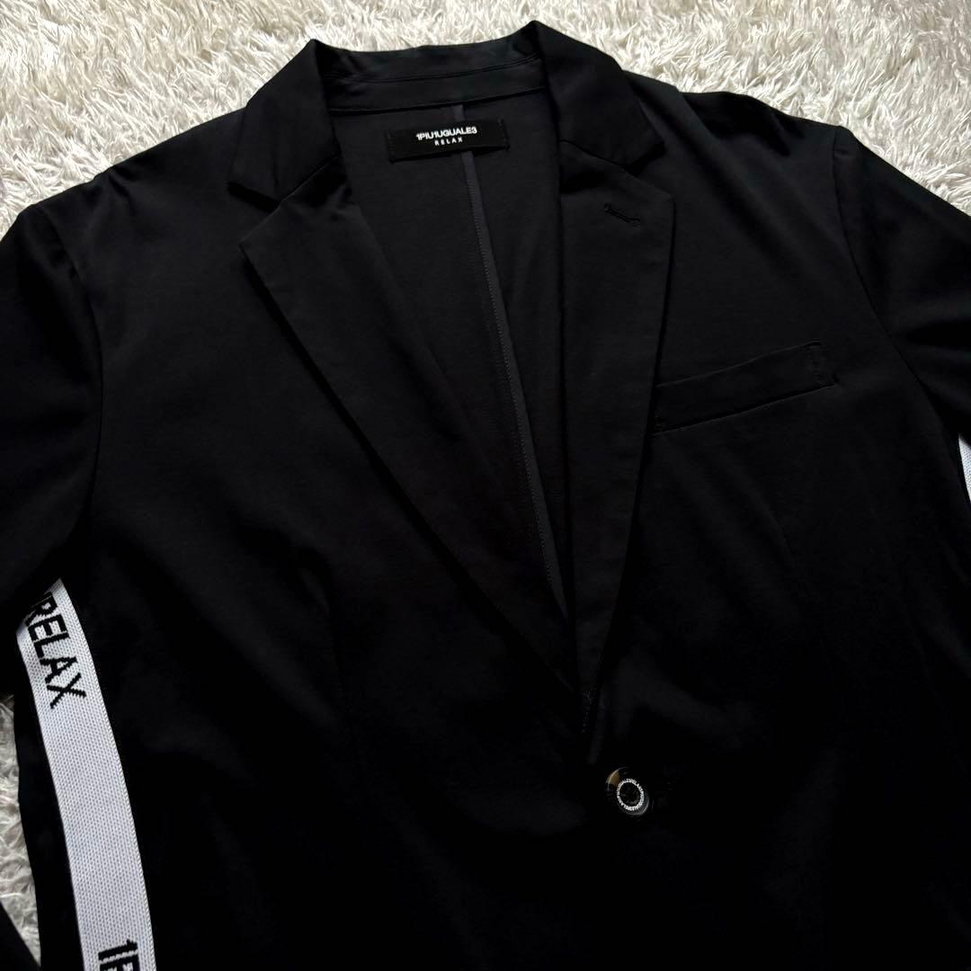 ☆希少☆ 1PIU1UGUALE3 セットアップ シルケット サイドライン L